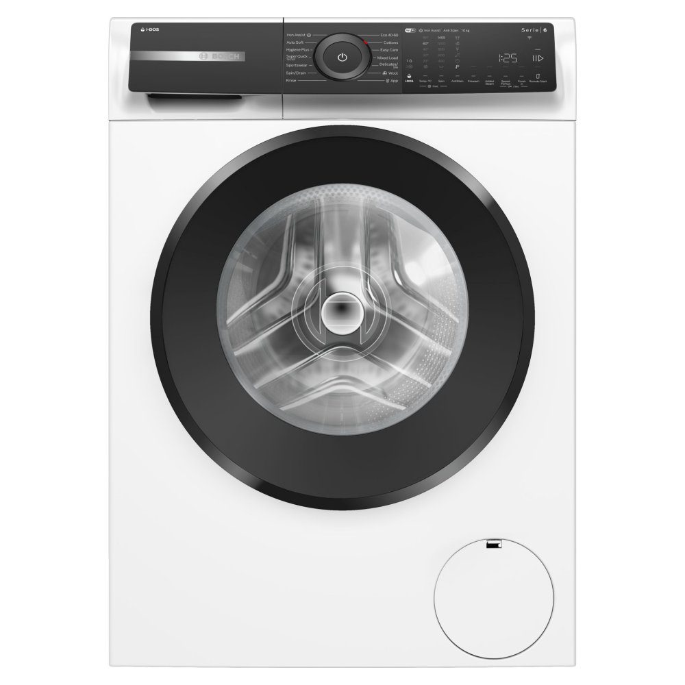 Bosch  10kg Series 6 i-DOS Washing Machine 1400rpm WGH254A0GB - White