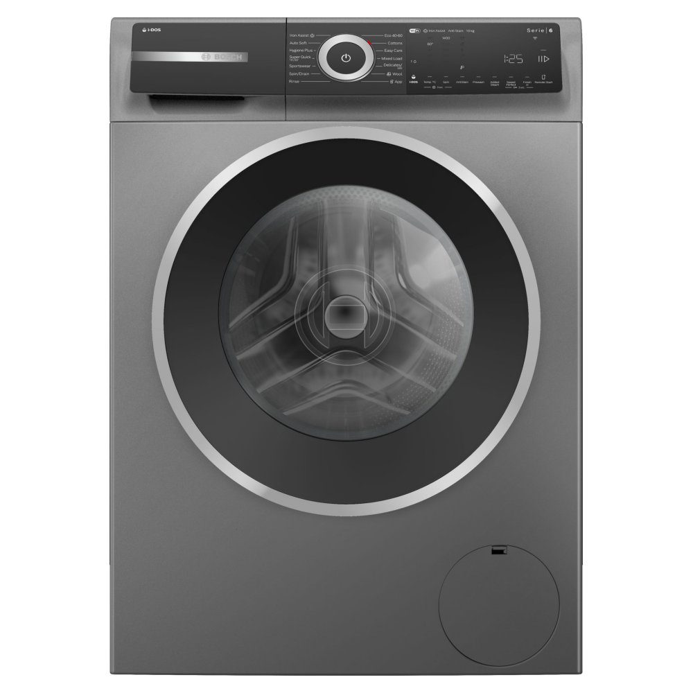 Bosch  10kg Series 6 i-DOS Washing Machine 1400rpm WGH254ARGB - Graphite