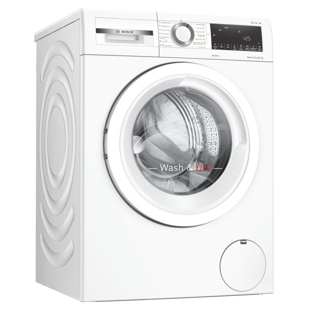 Bosch  8kg/5kg Series 4 Washer Dryer WNA134U8GB - White