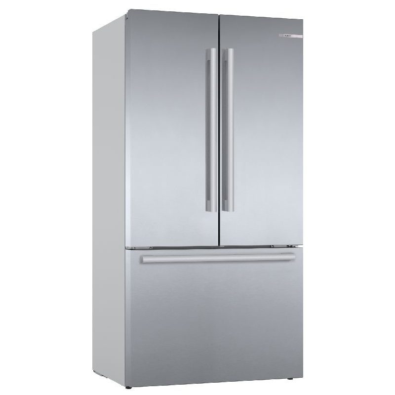 Bosch  French Style Fridge Freezer With Ice & Water KFF96PIEP - Stainless Steel