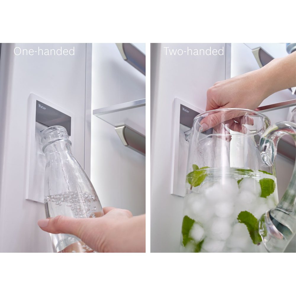Bosch French Style Fridge Freezer With Ice & Water KFF96PIEP - Stainless Steel - Image 7