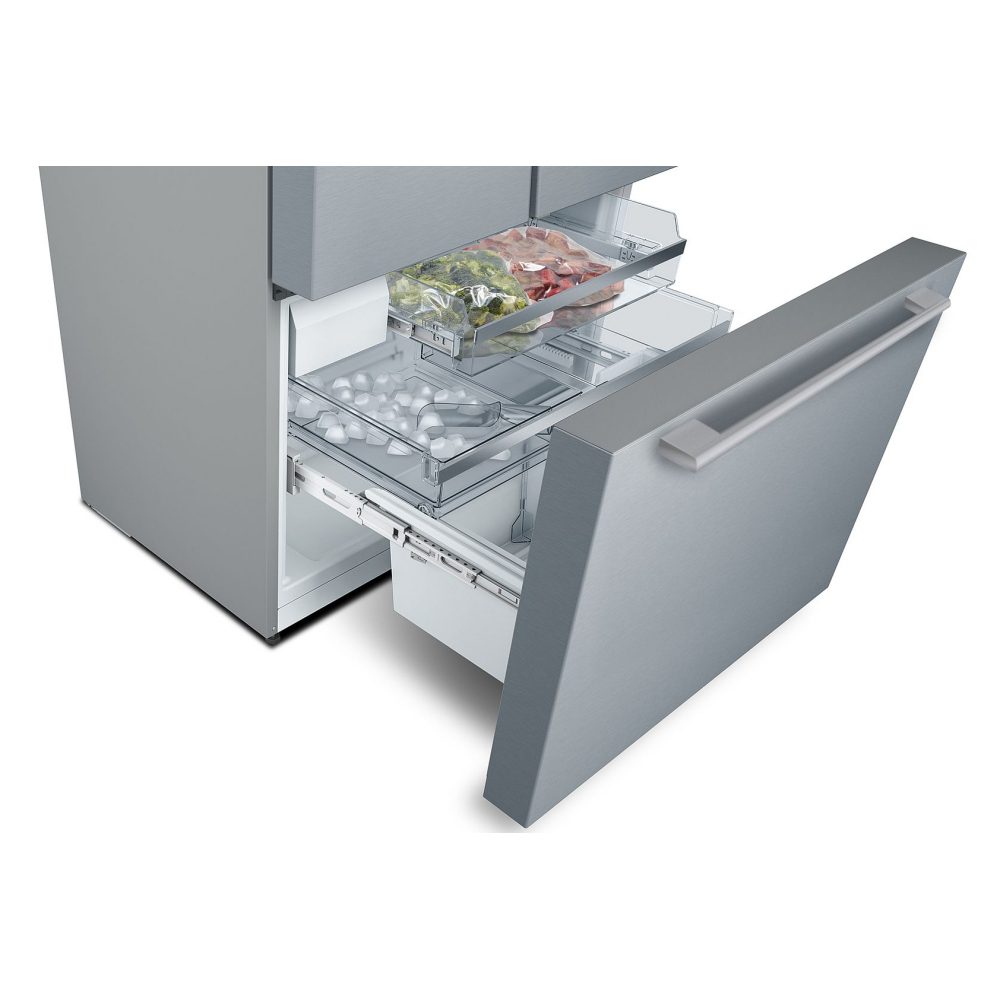 Bosch French Style Fridge Freezer With Ice & Water KFF96PIEP - Stainless Steel - Image 8