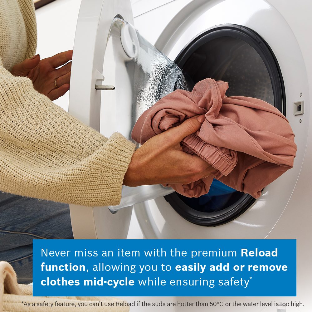 Bosch 9kg/5kg Series 4 Washer Dryer WNA144V9GB - White - Image 8
