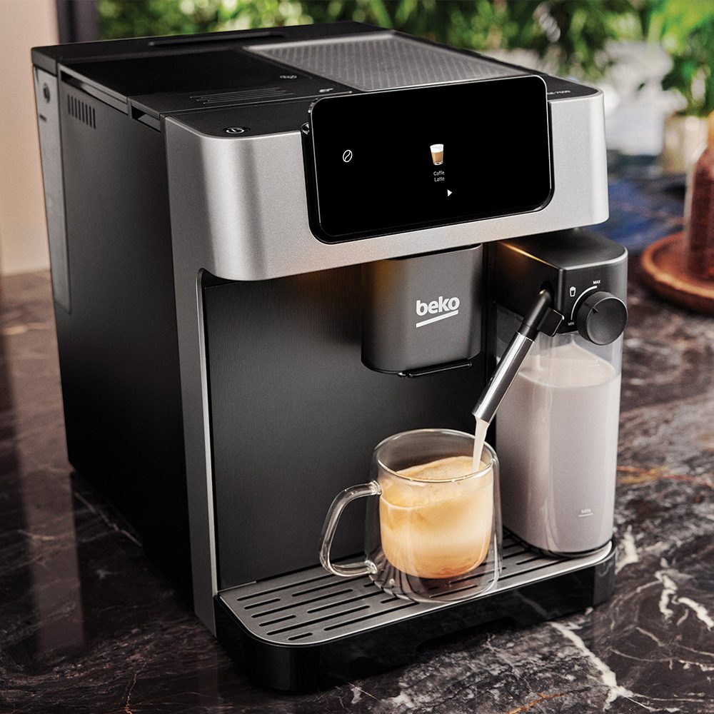 Beko Freestanding Fully Automatic Coffee Machine CEG7304X - Stainless Steel Beko Freestanding Fully Automatic Coffee Machine CEG7304X - Stainless Steel