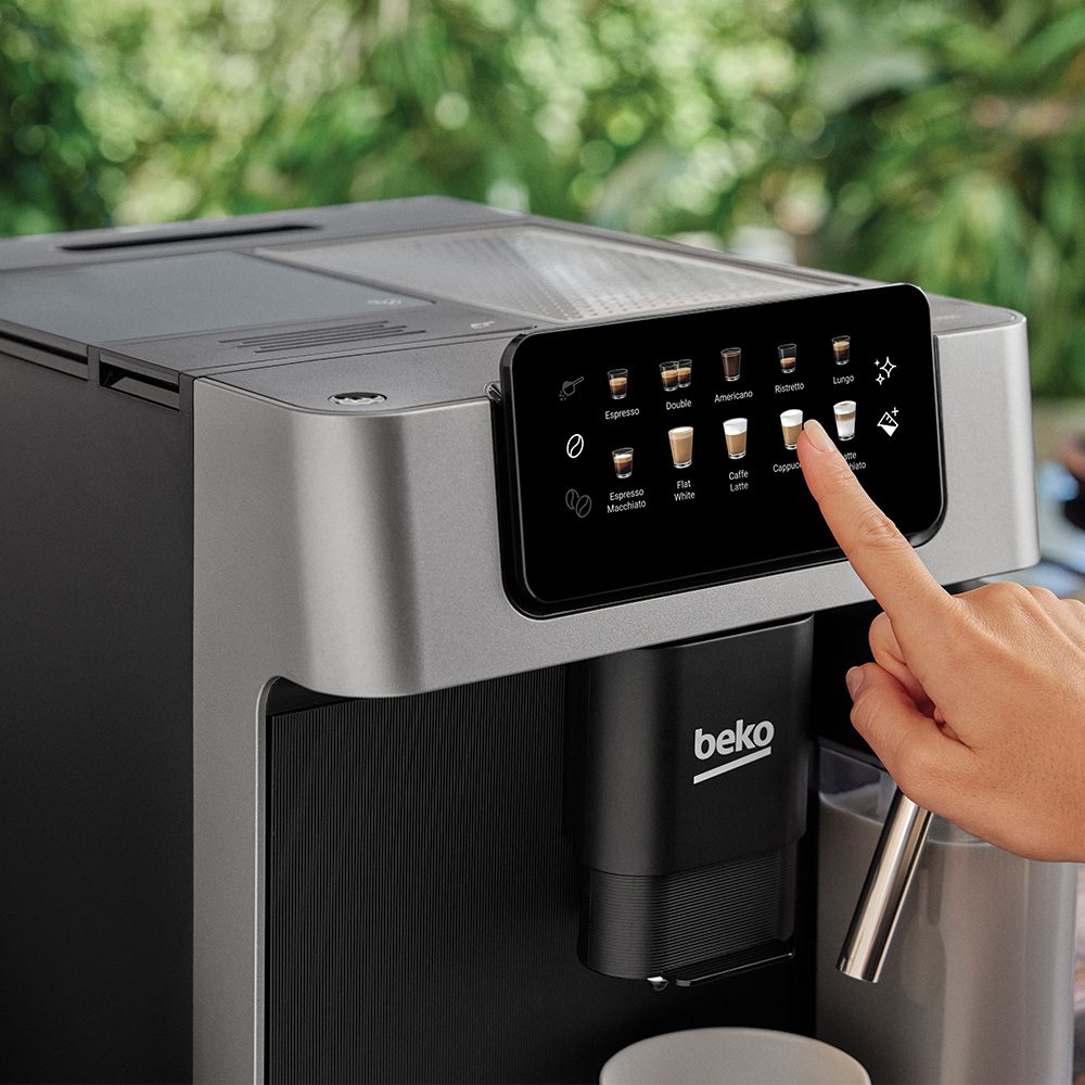 Beko Freestanding Fully Automatic Coffee Machine CEG7304X - Stainless Steel Beko Freestanding Fully Automatic Coffee Machine CEG7304X - Stainless Steel
