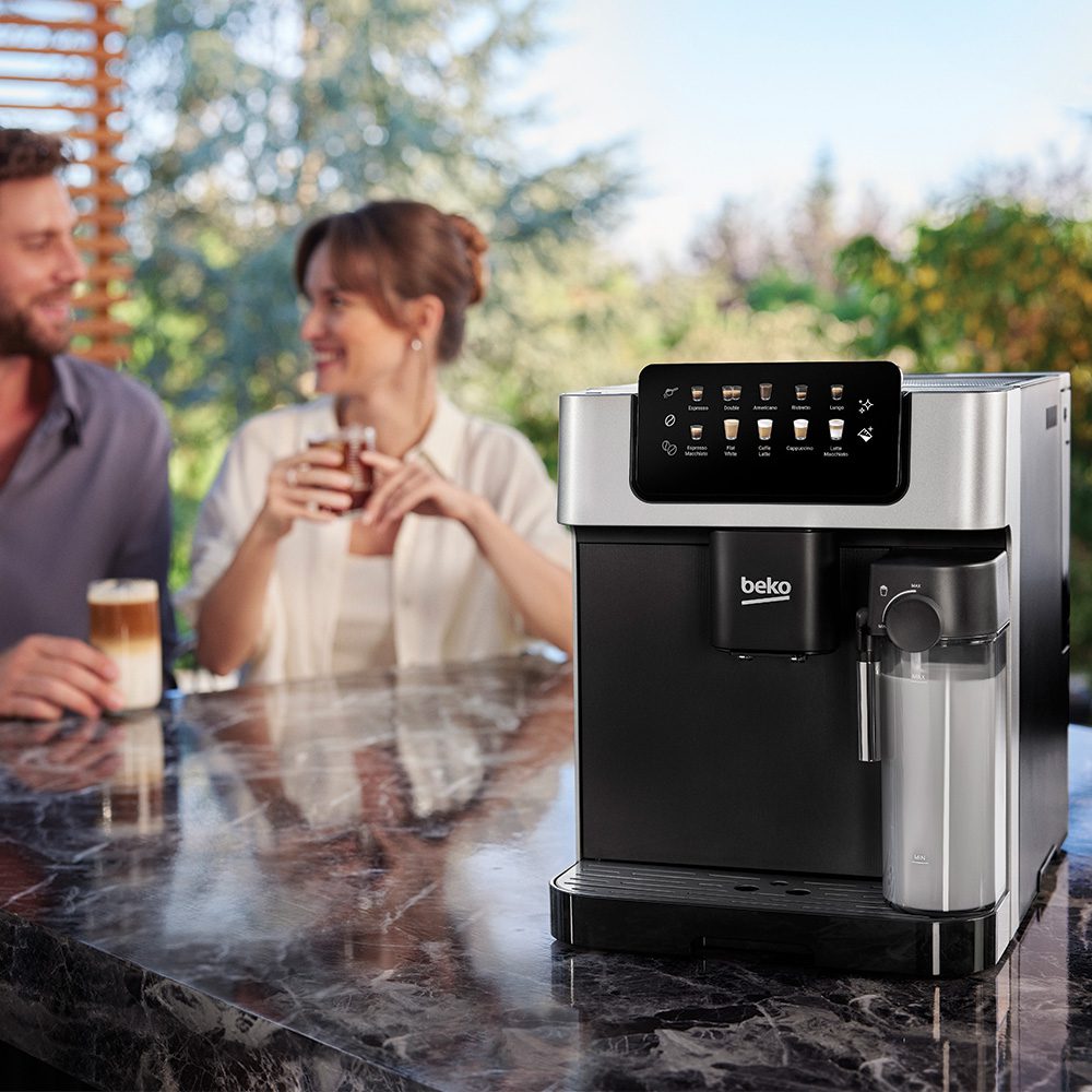 Beko Freestanding Fully Automatic Coffee Machine CEG7304X - Stainless Steel Beko Freestanding Fully Automatic Coffee Machine CEG7304X - Stainless Steel