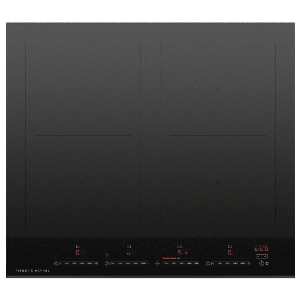Fisher Paykel  60cm Series 9 Frameless 4 Zone Induction Hob CI604DTB4 - Black