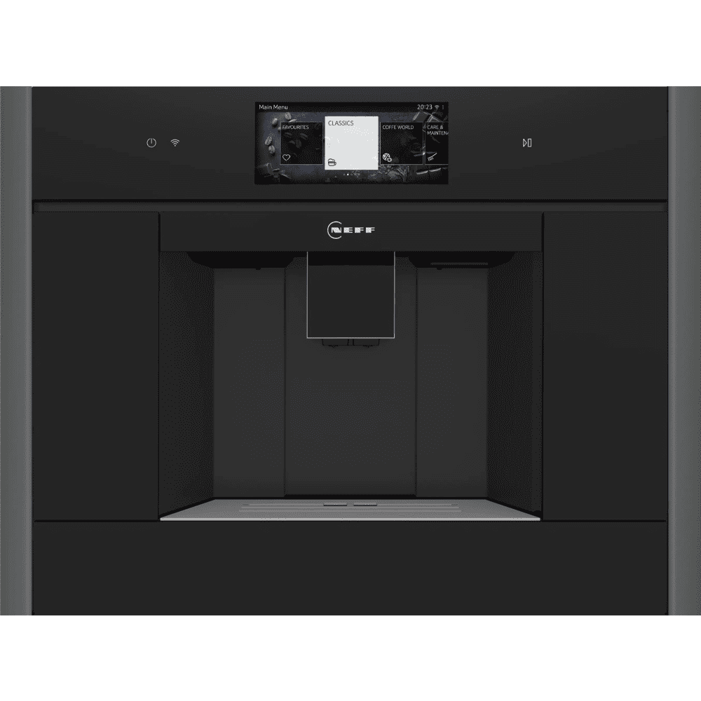 Neff  60cm N90 Fully Automatic Built In Coffee Machine CL4TT11G0 - Graphite