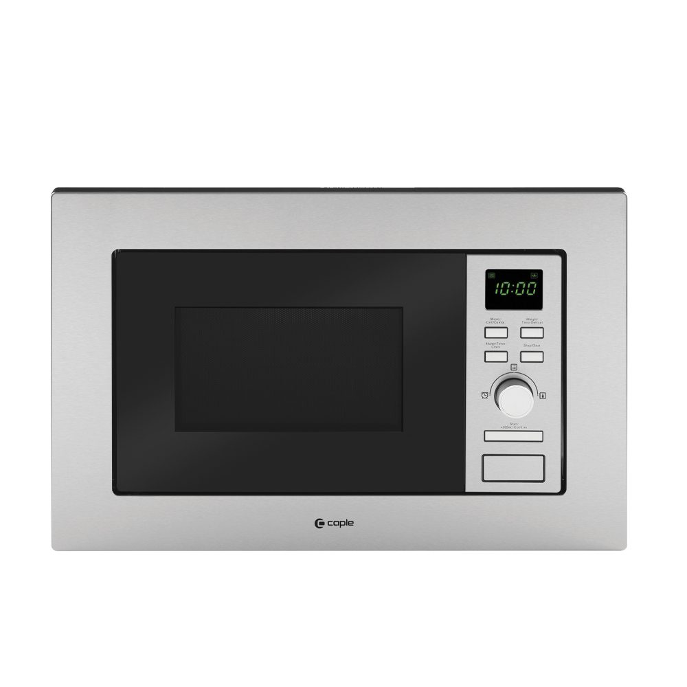 Caple  Classic Built In Microwave & Grill For Wall Unit CM120 - Stainless Steel
