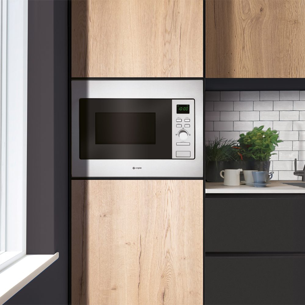 Caple Classic Built In Microwave And Grill For Tall Housing CM123BK - Black Caple Classic Built In Microwave And Grill For Tall Housing CM123BK - Black