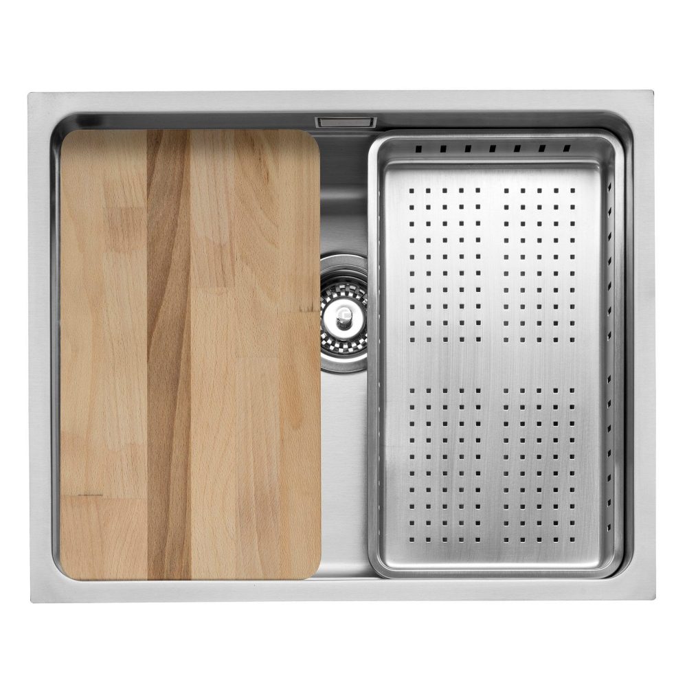 Caple Axle 50 Single Bowl Sink AXL50 - Stainless Steel Caple Axle 50 Single Bowl Sink AXL50 - Stainless Steel