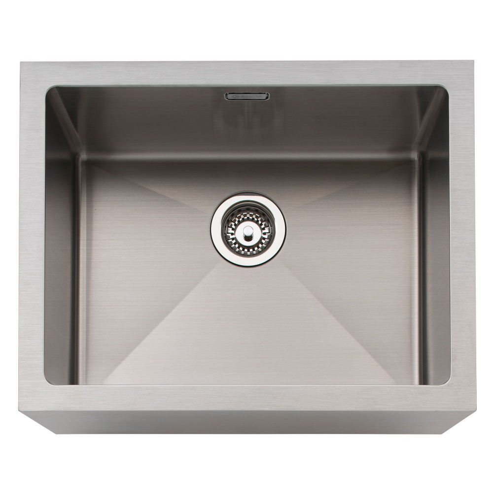 Belfast 60cm Single Bowl Stainless Steel Sink BELSS STAINLESS STEEL