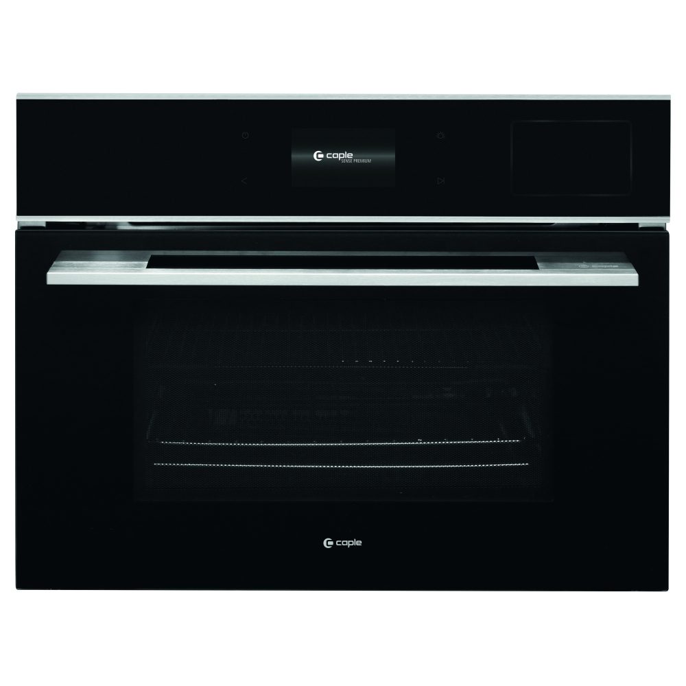 Caple  Sense Premium Combination Microwave Oven With Steam For Tall Housing CMS260BS - Black Steel