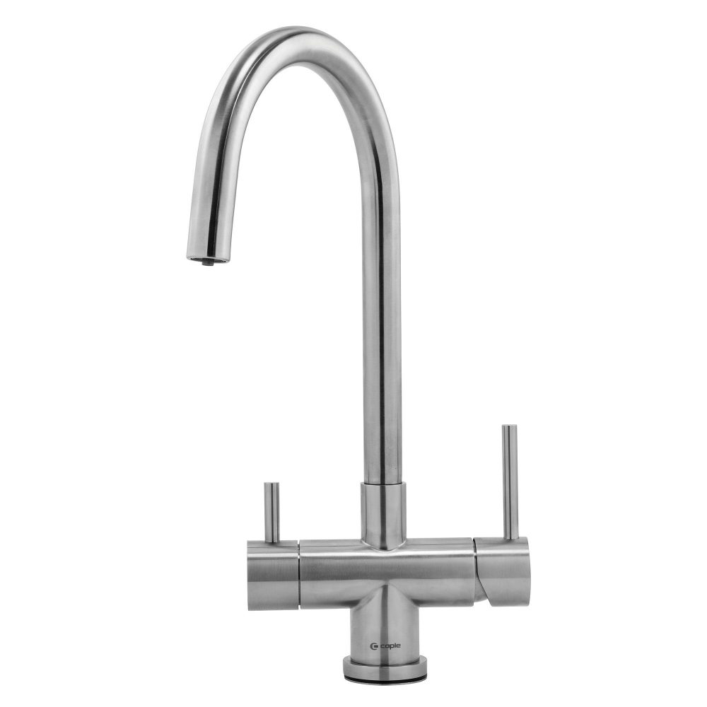 Caple  Dalton Puriti 2 Lever Filter Tap DALPUR2/SS - Stainless Steel