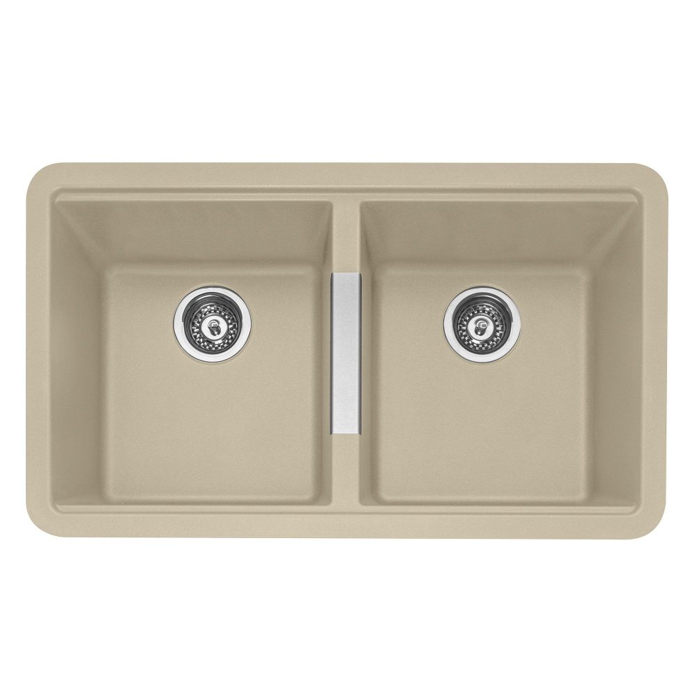 Caple  Leesti 200 Double Bowl Undermount Sink LEE200DS - Desert Sand