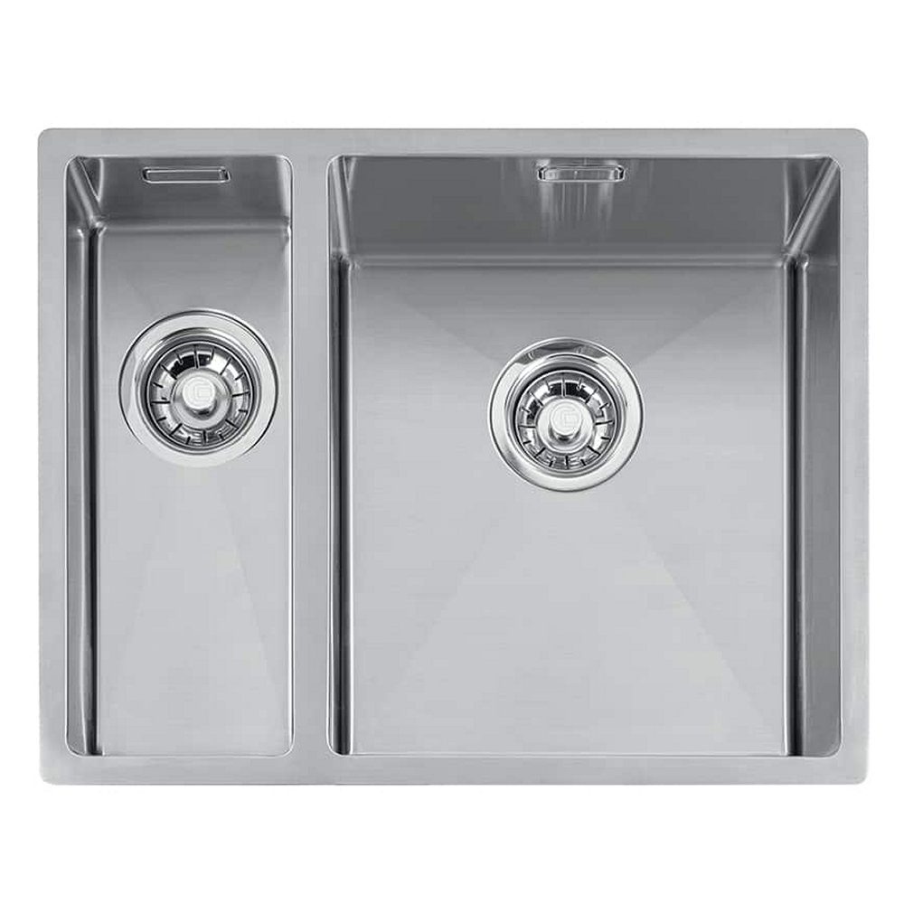 Caple  Mode 151 1.5 Bowl Sink Left Hand Small Bowl MODE151L - Stainless Steel