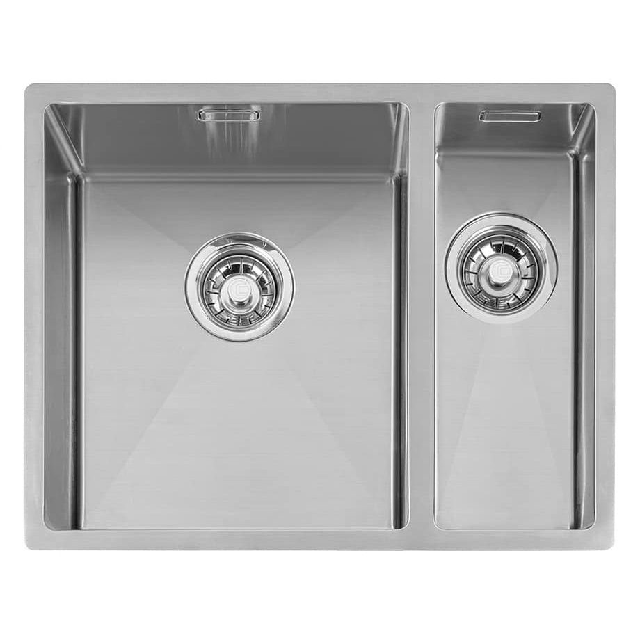 Caple  Mode 151 1.5 Bowl Sink Right Hand Small Bowl MODE151R - Stainless Steel