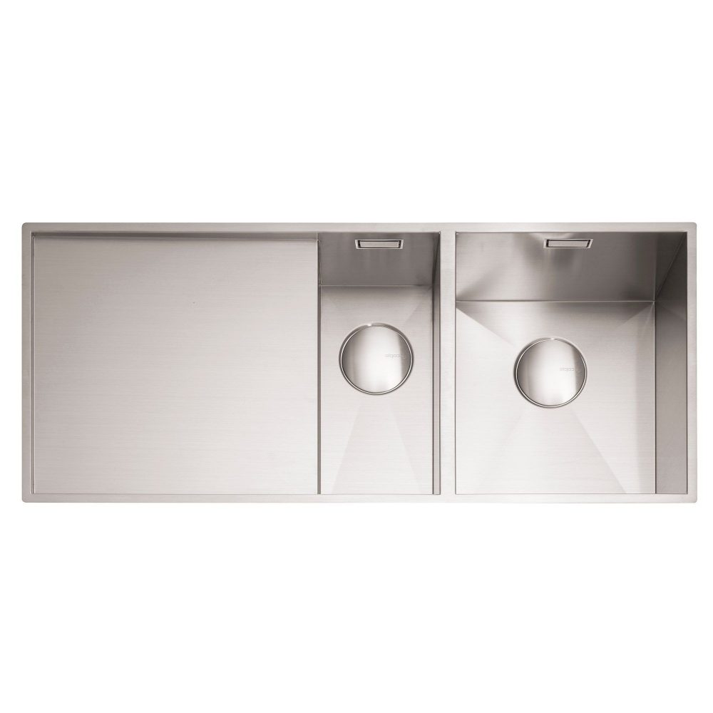 Caple  Nada 150 1.5 Bowl Sink Left Hand Drainer NA150L - Stainless Steel