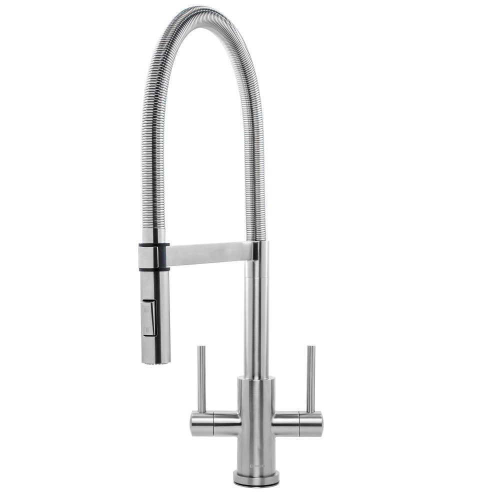Caple  Novato Monobloc Pull-Out Spray Tap NOV/SS - Stainless Steel