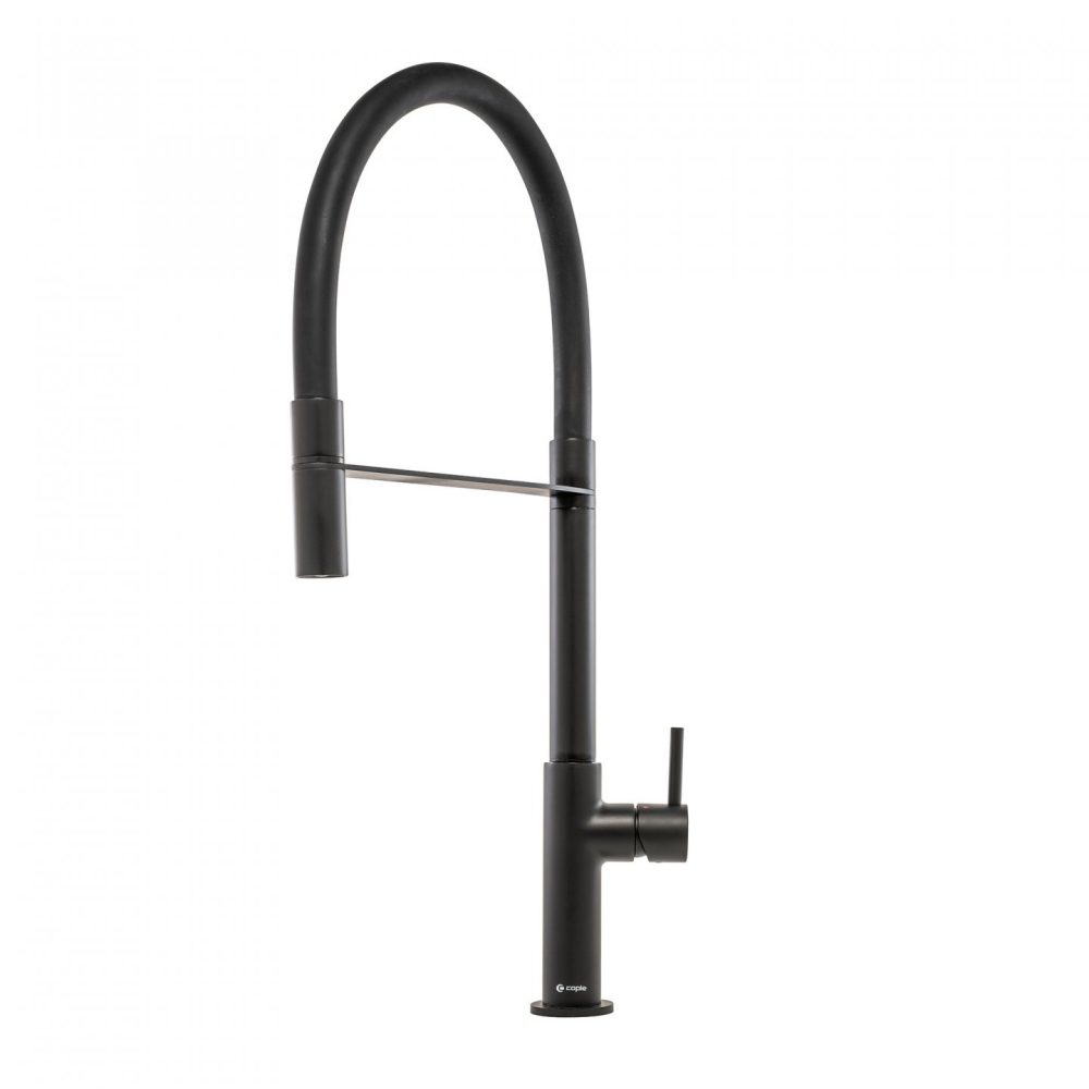 Caple  Preto Single Lever Pull-Out Spray Tap PRE/BK - Black