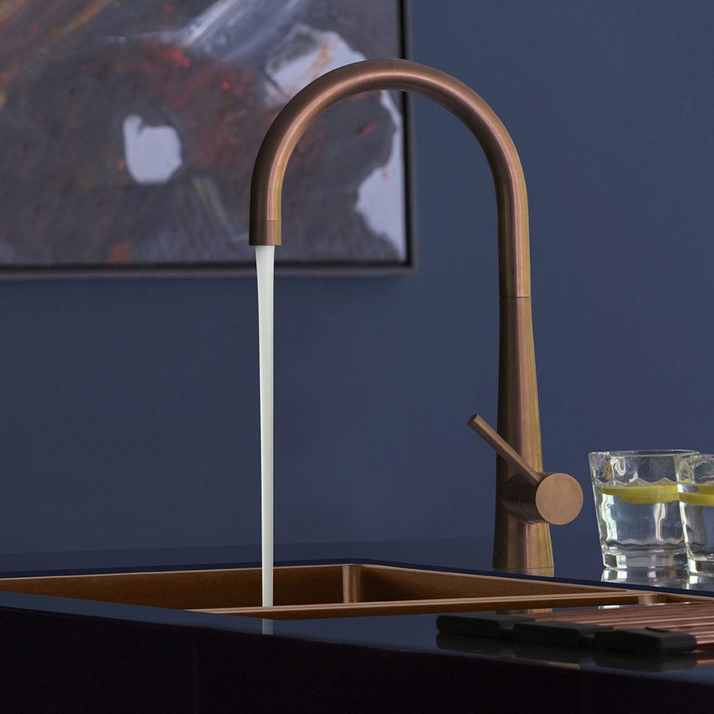 Caple Ridley Single Lever Tap RID/CO - Copper Caple Ridley Single Lever Tap RID/CO - Copper
