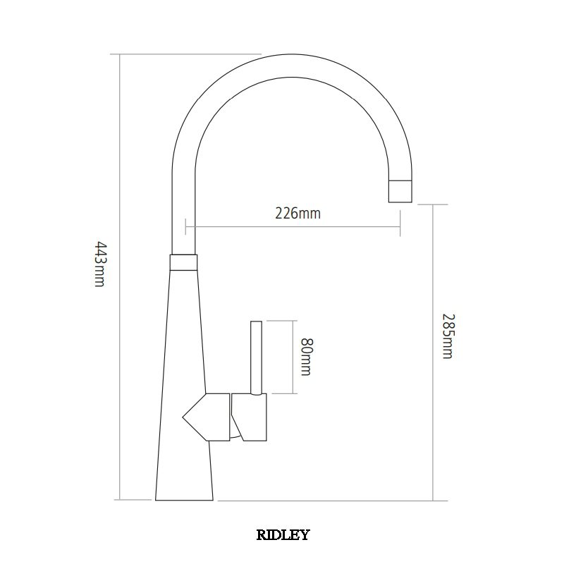 Caple Ridley Single Lever Tap RID/CO - Copper Caple Ridley Single Lever Tap RID/CO - Copper