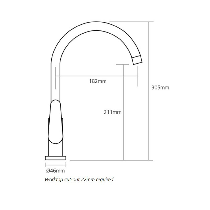 Caple Salus Puriti Filtered Water Tap SALPUR/CH - Chrome Caple Salus Puriti Filtered Water Tap SALPUR/CH - Chrome