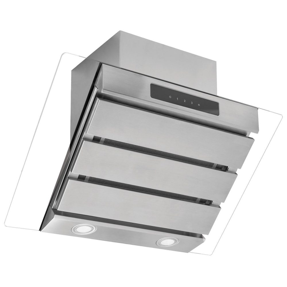 Caple  60cm Spirit Angled Chimney Hood SP612SS - Stainless Steel