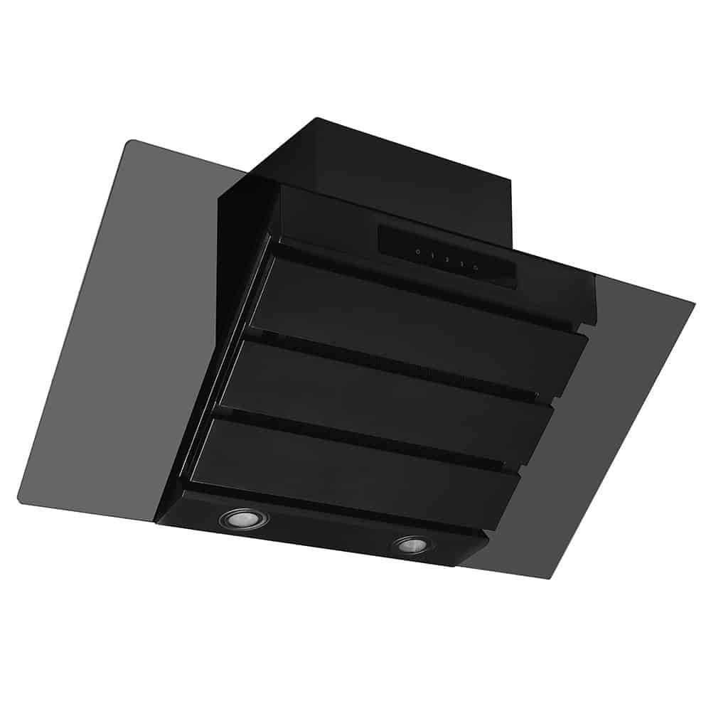 Caple  90cm Spirit Chimney Hood SP913BK - Black