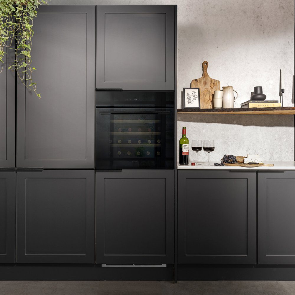 Caple 60cm Integrated In Column Wine Cooler WC6100BG - BLACK Caple 60cm Integrated In Column Wine Cooler WC6100BG - BLACK