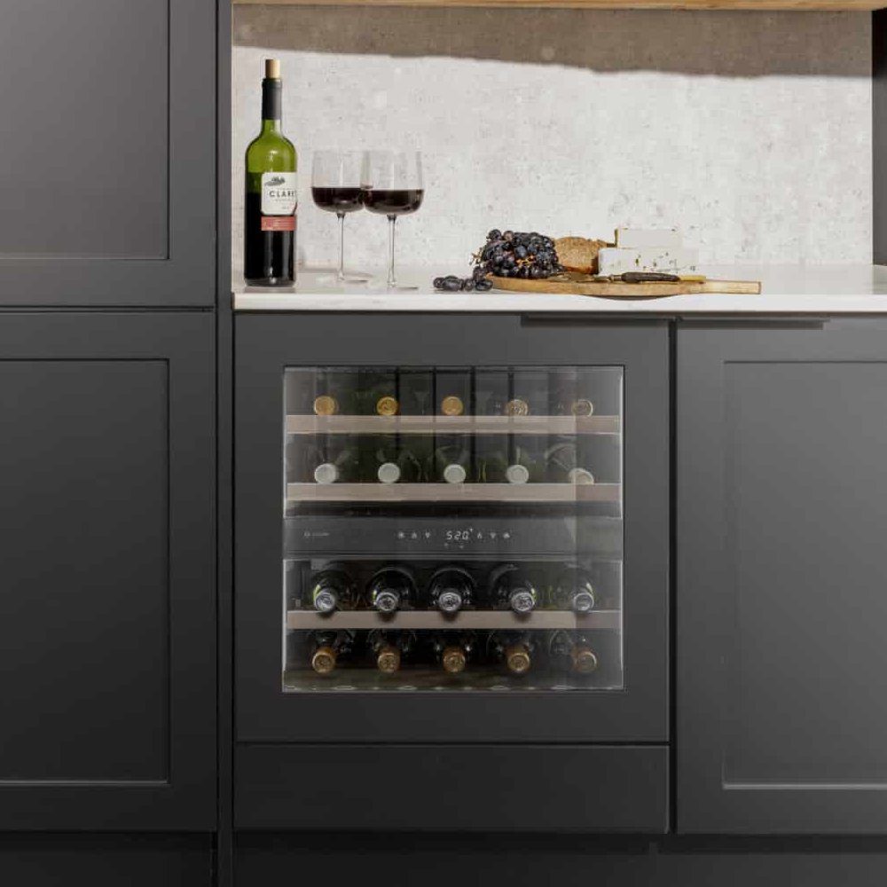 Caple 60cm Integrated In Column Dual Zone Wine Cooler WC6130 - Bespoke Caple 60cm Integrated In Column Dual Zone Wine Cooler WC6130 - Bespoke
