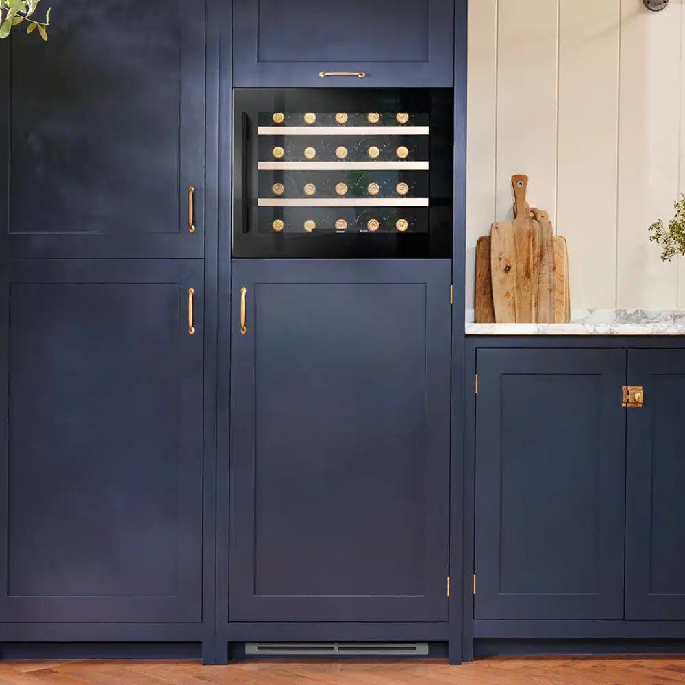Caple 46cm Integrated In Column Wine Cooler WC6411BG - Black Caple 46cm Integrated In Column Wine Cooler WC6411BG - Black