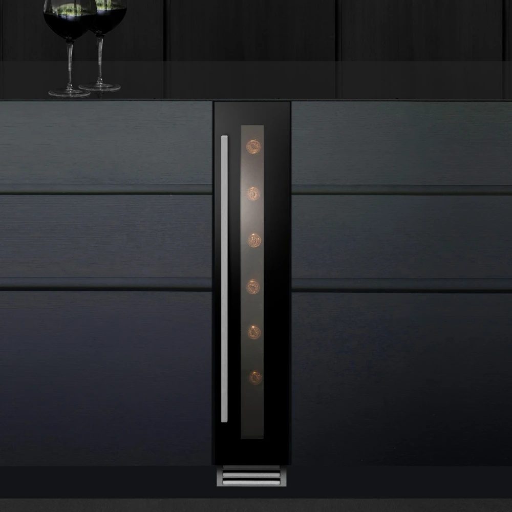 Caple  15cm Undercounter Wine Cooler WI158BG - Black