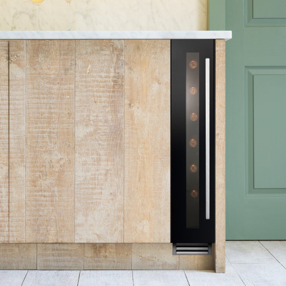 Caple 15cm Undercounter Wine Cooler WI158BG - Black Caple 15cm Undercounter Wine Cooler WI158BG - Black