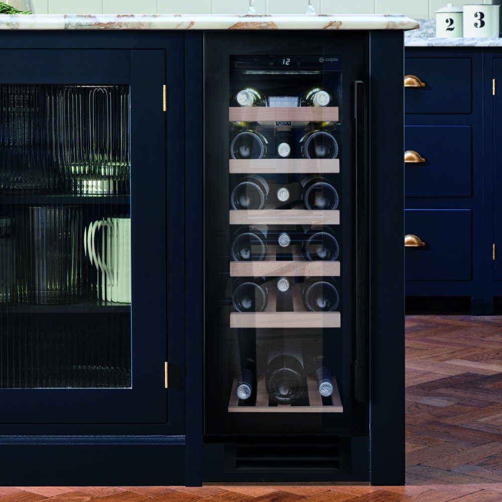 Caple  30cm Undercounter Wine Cooler WI3126BG - Black