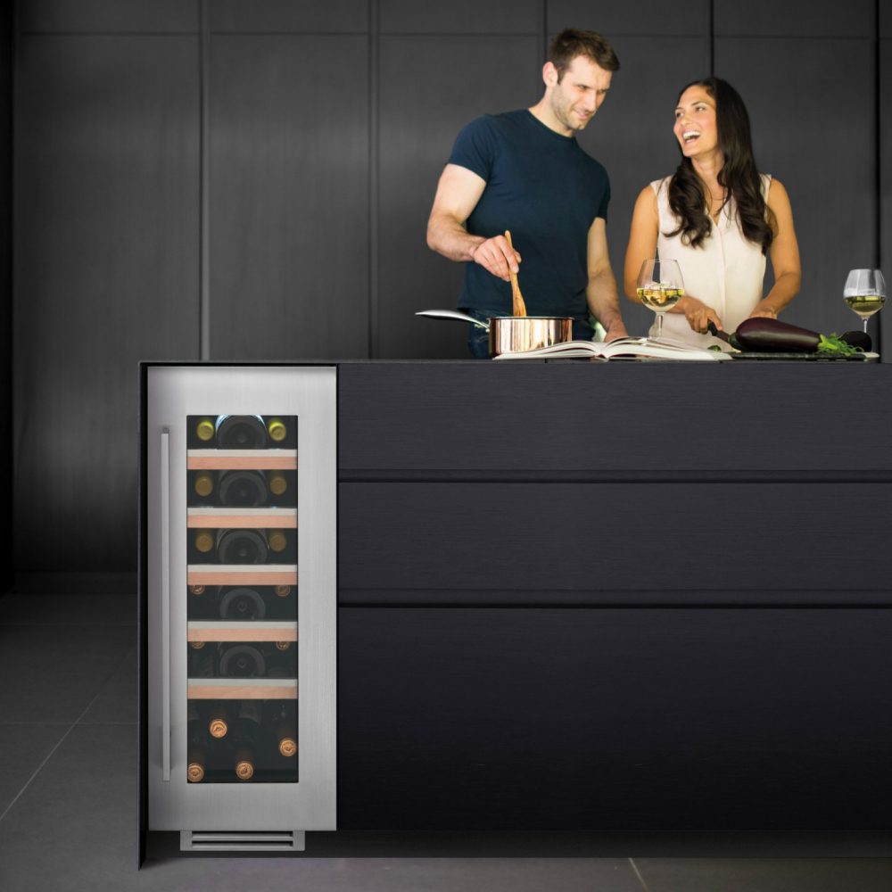 Caple 30cm Sense Premium Undercounter Wine Cooler WI3150 - Stainless Steel Caple 30cm Sense Premium Undercounter Wine Cooler WI3150 - Stainless Steel