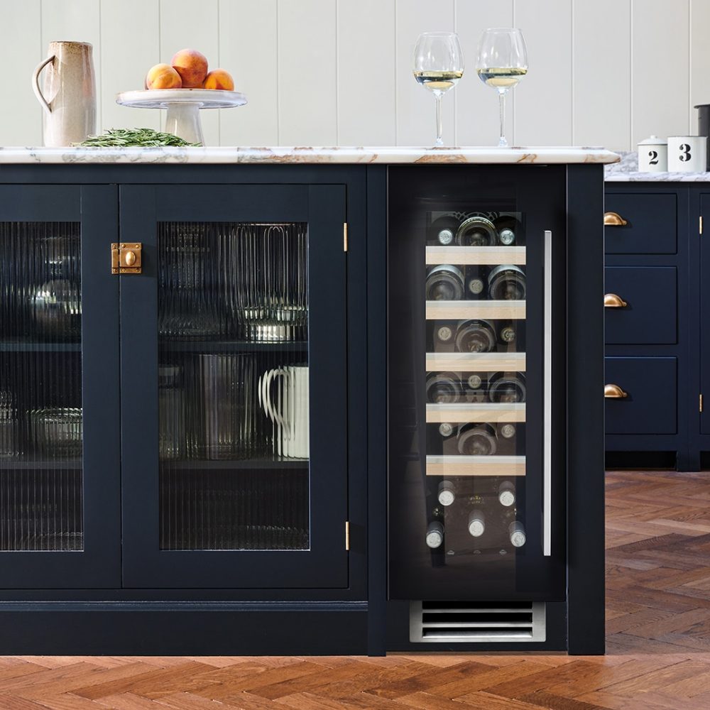 Caple  30cm Sense Premium Undercounter Wine Cooler WI3155BG - Black