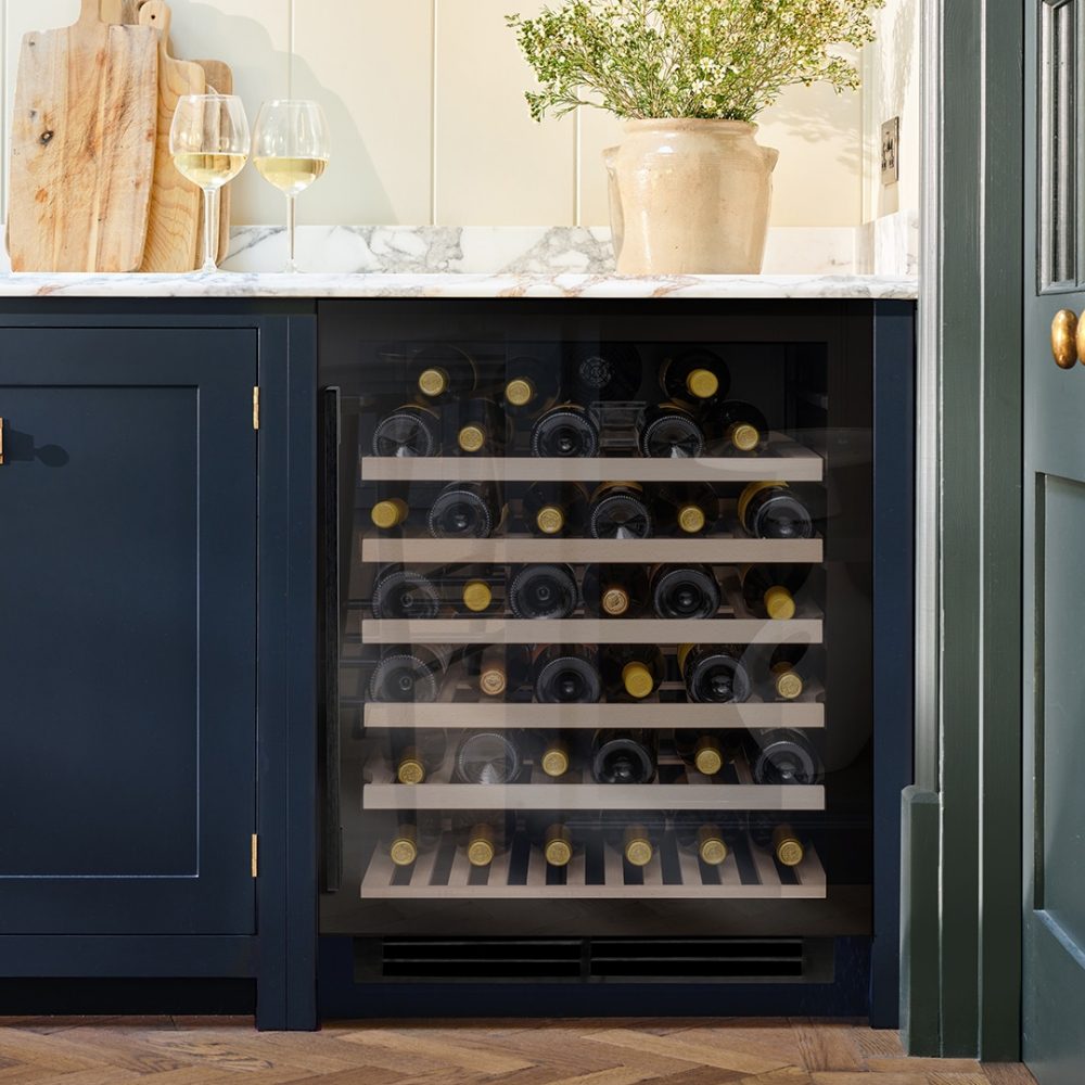 Caple  60cm Undercounter Wine Cooler WI6143BG - Black