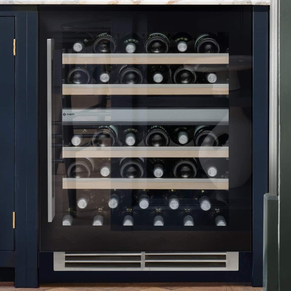 Caple  60cm Sense Premium Undercounter Dual Zone Wine Cooler WI6155BG - Black