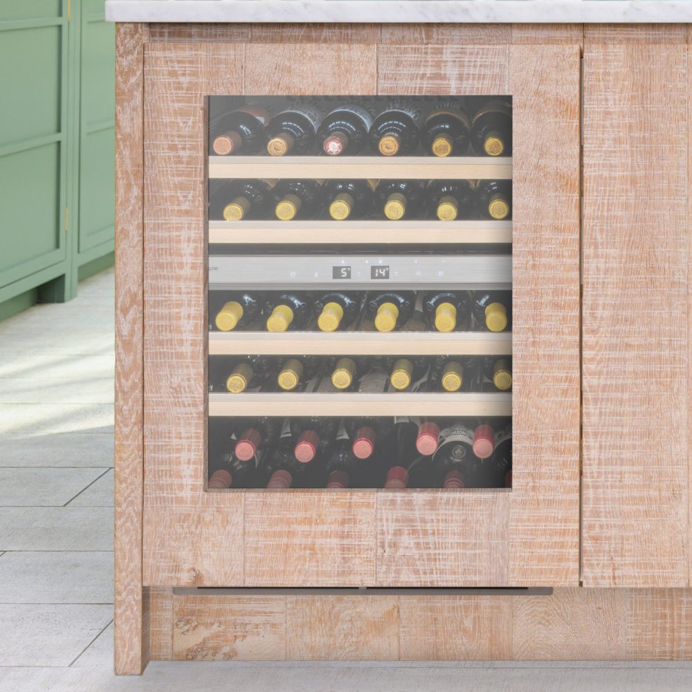Caple  60cm Sense Premium Integrated Undercounter Dual Zone Wine Cooler WI6161