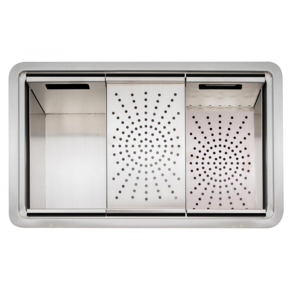 Caple  Zona 100 Single Bowl Sink ZONA100 - Stainless Steel