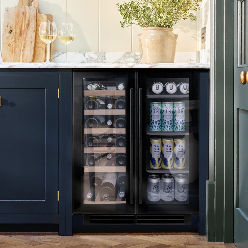 Caple  60cm Undercounter Dual Zone Wine Cooler WI6235BG - Black