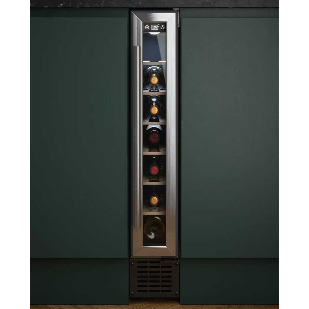 Cata  15cm Freestanding Wine Cooler UBSSWC15 - Stainless Steel