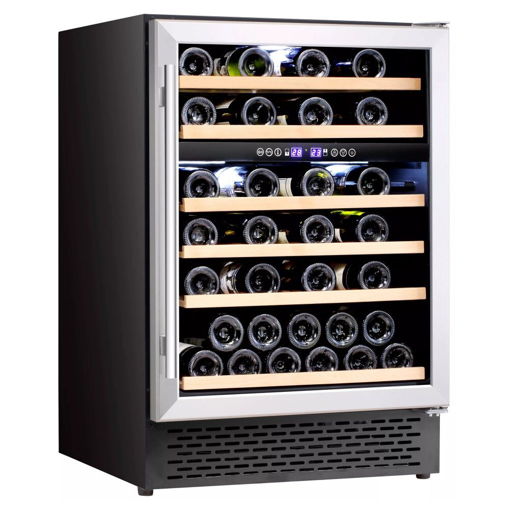 Cata 60cm Dual Zone Freestanding Wine Cooler UBSSWC60 - Stainless Steel Cata 60cm Dual Zone Freestanding Wine Cooler UBSSWC60 - Stainless Steel