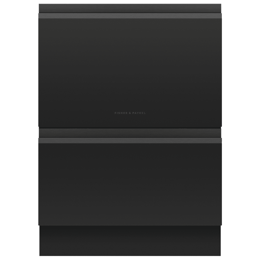 Fisher Paykel  Series 9 Double DishDrawer With Recessed Handles DD60D4HZB9 - Black