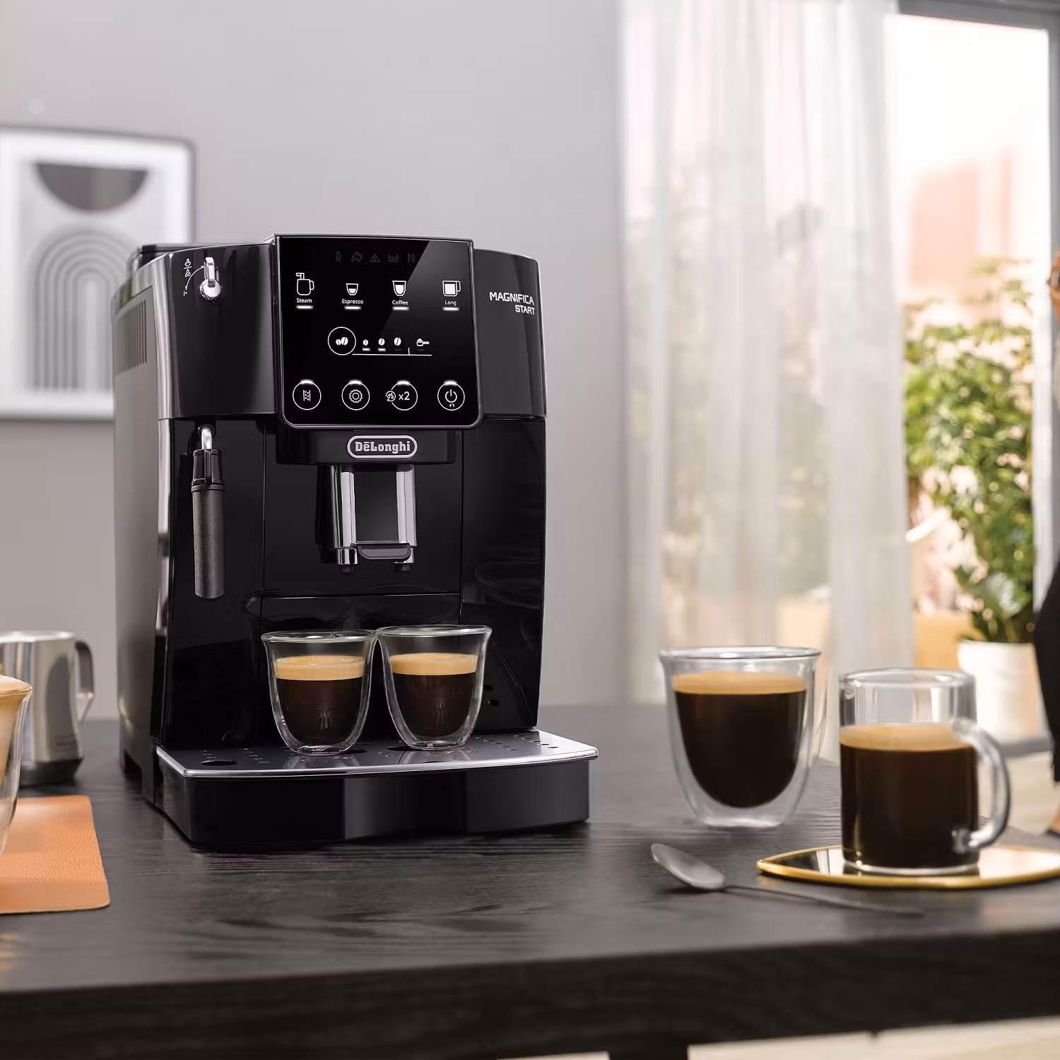 De'Longhi Freestanding Magnifica Start Bean to Cup Coffee Machine ECAM220.22.GB – Grey - Image 3