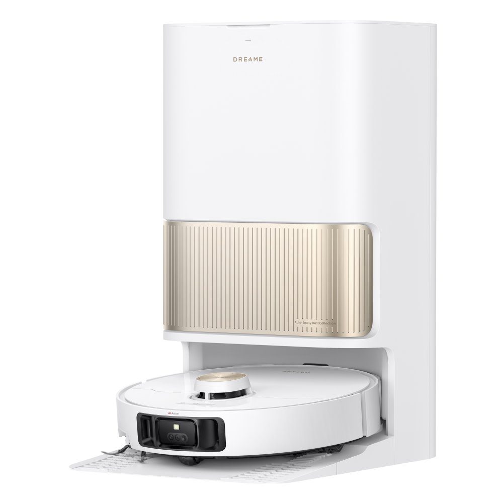 Dreame L40s Pro Ultra Robot Vacuum Cleaner and Mop with Self-Cleaning and Auto-Empt RLL74CE_WH White Dreame L40s Pro Ultra Robot Vacuum Cleaner and Mop with Self-Cleaning and Auto-Empt RLL74CE_WH White
