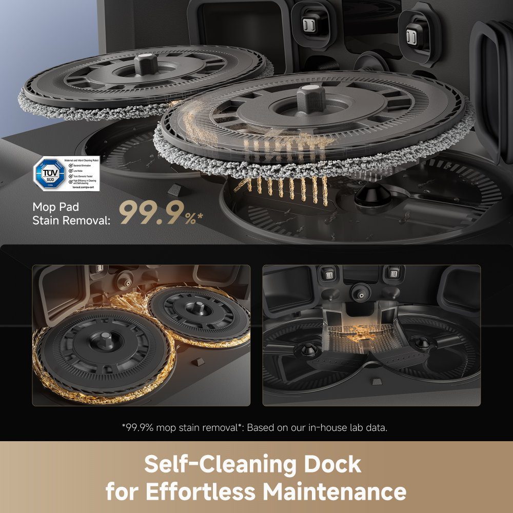 Dreame L40s Pro Ultra Robot Vacuum Cleaner and Mop with Self-Cleaning and Auto-Empt RLL74CE_WH White Dreame L40s Pro Ultra Robot Vacuum Cleaner and Mop with Self-Cleaning and Auto-Empt RLL74CE_WH White