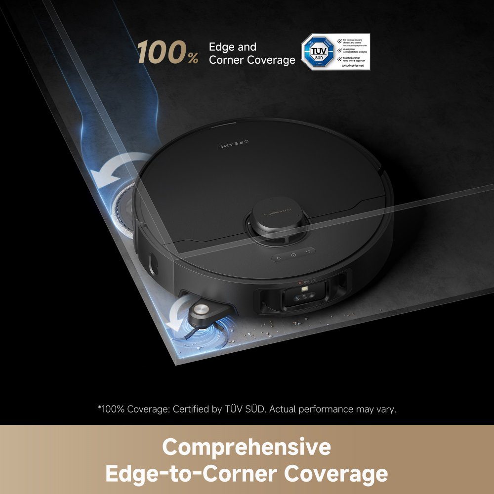 Dreame L40s Pro Ultra Robot Vacuum Cleaner and Mop with Self-Cleaning and Auto-Empt RLL74CE_WH White Dreame L40s Pro Ultra Robot Vacuum Cleaner and Mop with Self-Cleaning and Auto-Empt RLL74CE_WH White
