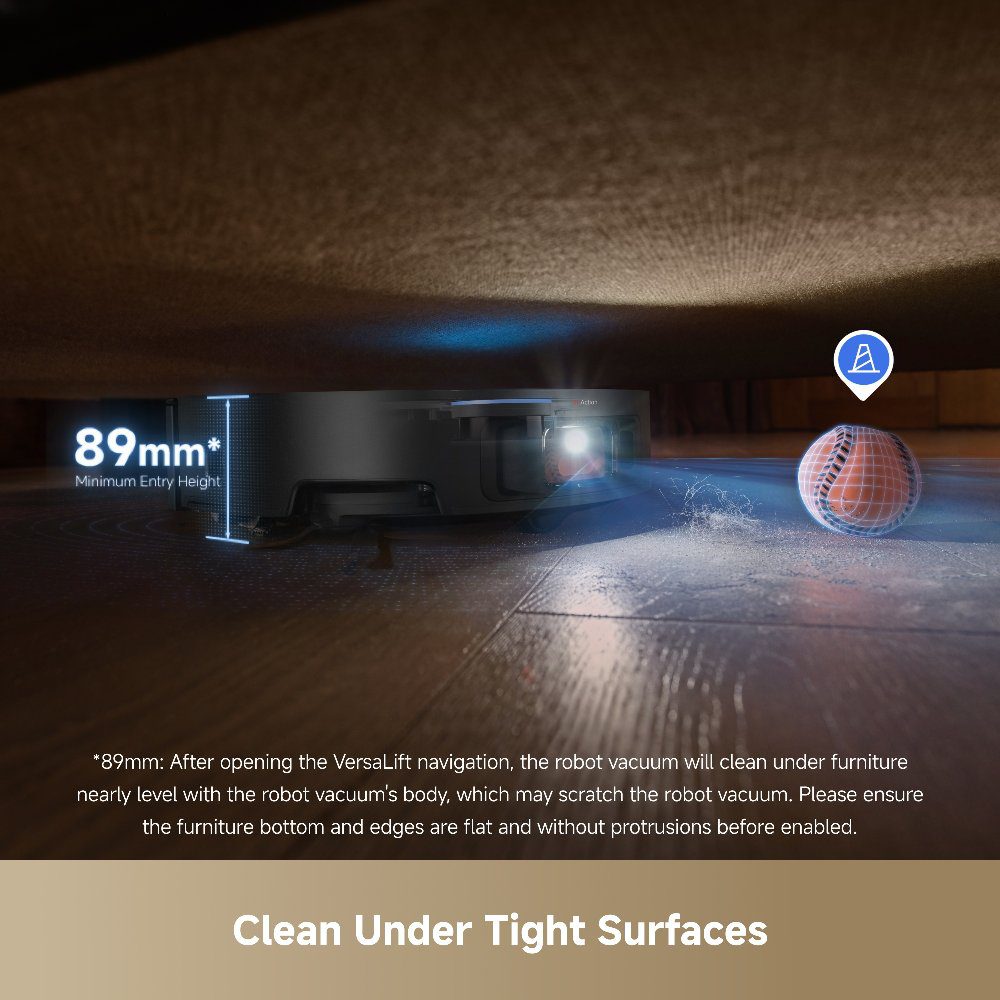 Dreame X50 Master Robot Vacuum Cleaner and Mop with Self-Cleaning and Auto-Empty RLX86CE-1 Black Dreame X50 Master Robot Vacuum Cleaner and Mop with Self-Cleaning and Auto-Empty RLX86CE-1 Black